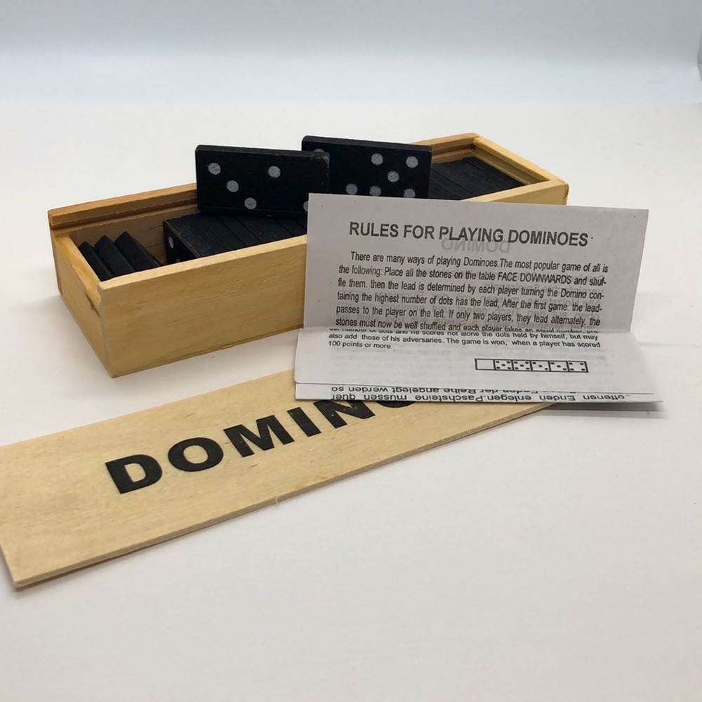 LAST CALL! 3/$25! Domino Game
